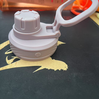 Violet cup lid