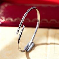 3mm silver with diamonds