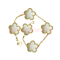 Gold shell bracelet