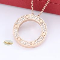 9#rose gold full Diamonds