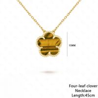 gold brown necklace