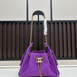 Luxury Designer Bag chain crossbody suede underarm HOBO women's shoulder bucket bag 25Bag 26C