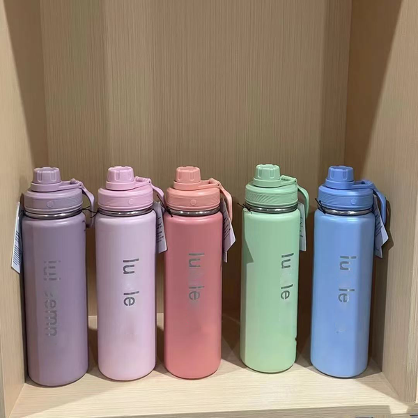 710ml Personalised Gift 304 Stainless Steel Water Cup Sports Bottle Water Bottle Stainless Titanium Vacuum Portable Leakproof Outdoor Cup Birthday Gift