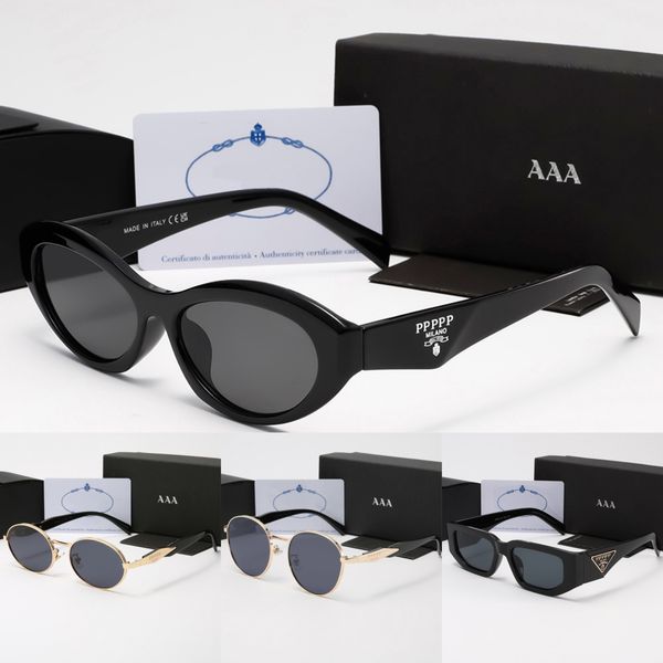 Mens Designer Sunglasses Outdoor Shades women fashion triangle logo luxury Full Frame Sunshade mirror polarized UV400 protection Glasses With box AAAAA