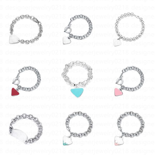 Bracelet designer bracelet for women bead bracelet women's fashion wedding party luxury jewelry accessories pendant letter beads chain bracelet Christmas gifts